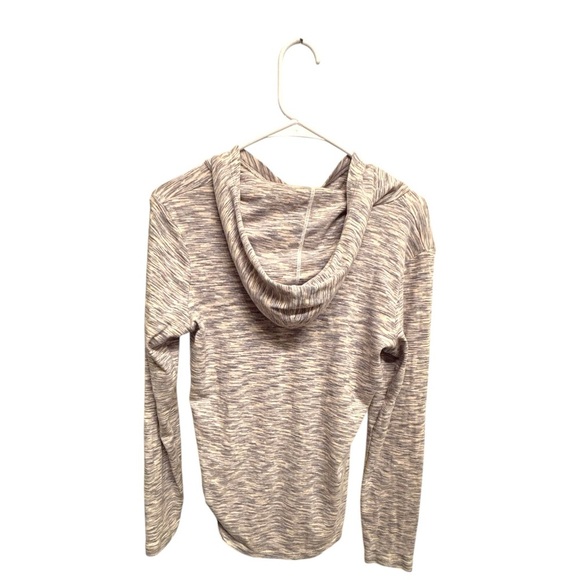 Columbia W’s Hooded Pullover Top Long Sleeve Shirt Gray Size M - Picture 6 of 9